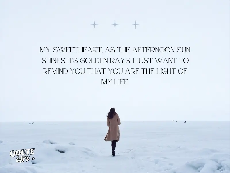 Affectionate Good Afternoon Love Messages