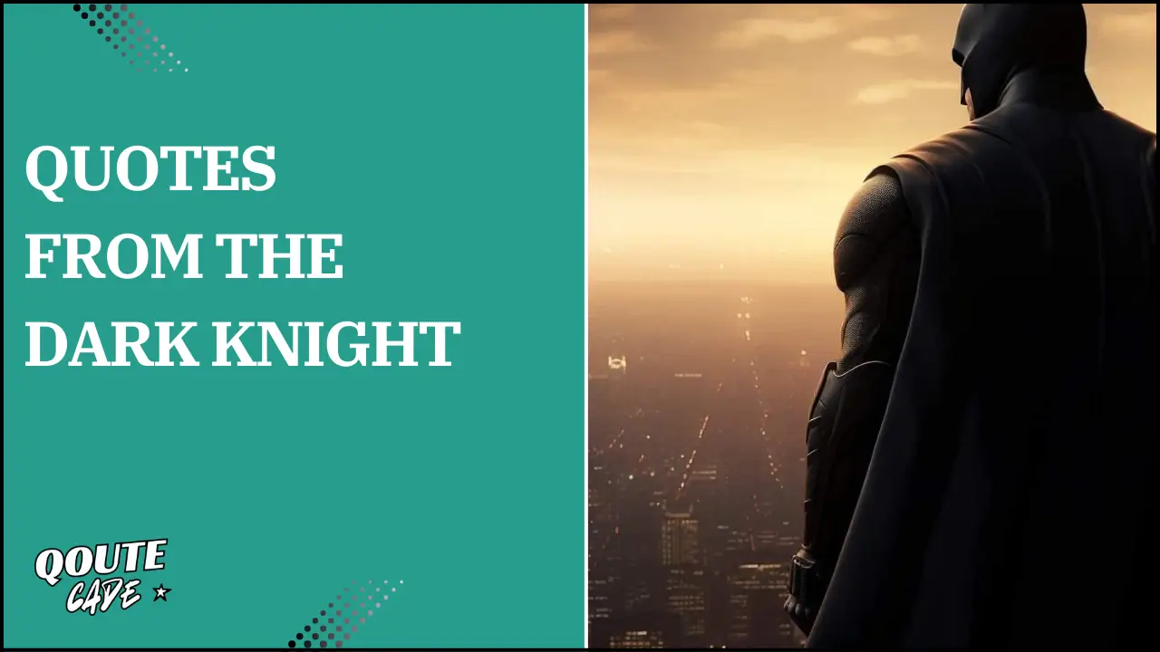 quotes from the dark knight