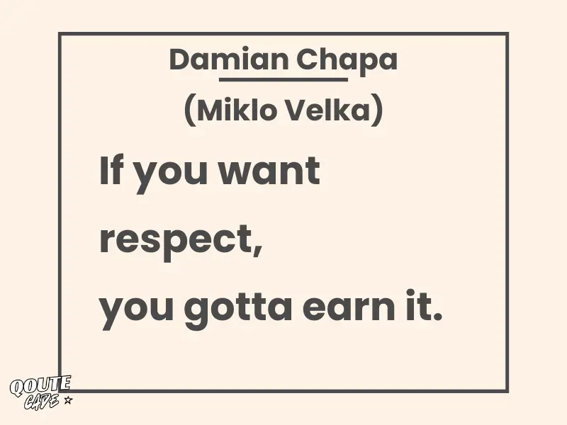 Damian Chapa (Miklo Velka)