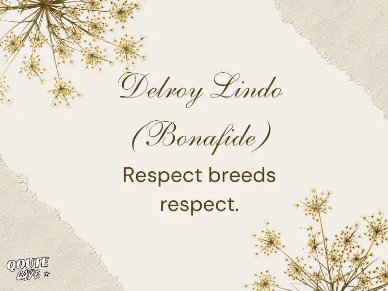 Delroy Lindo (Bonafide)