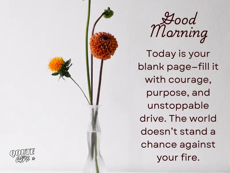 Good Morning Messages with Optimism