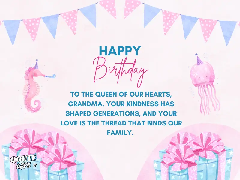 Long Birthday Message For Grandmother’s Birthday