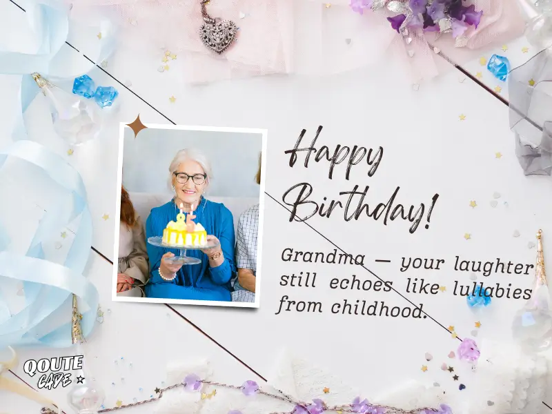 Short Birthday Message For Grandmother