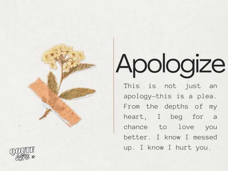A Final Plea from the Heart