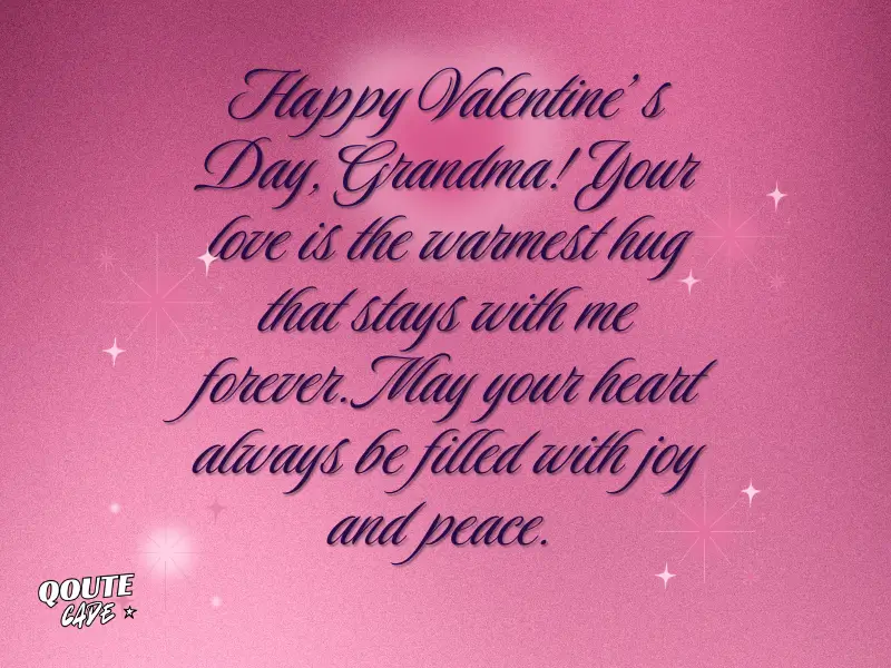 Valentine’s Day Wishes For Grandma