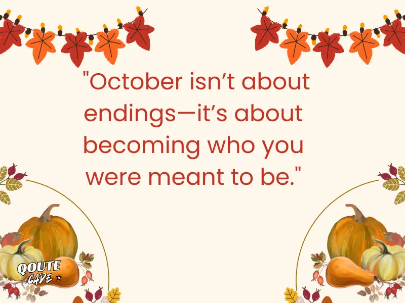 October Quotes For Instagram