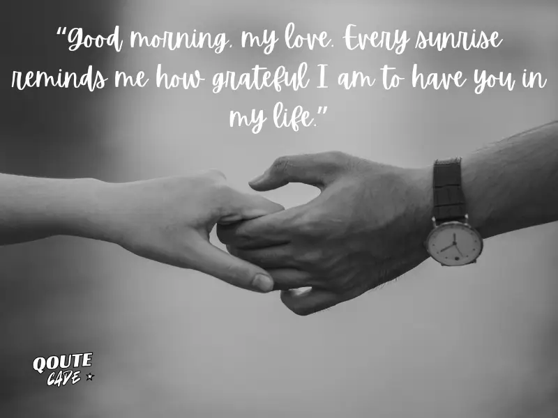 Affectionate Good Morning Messages