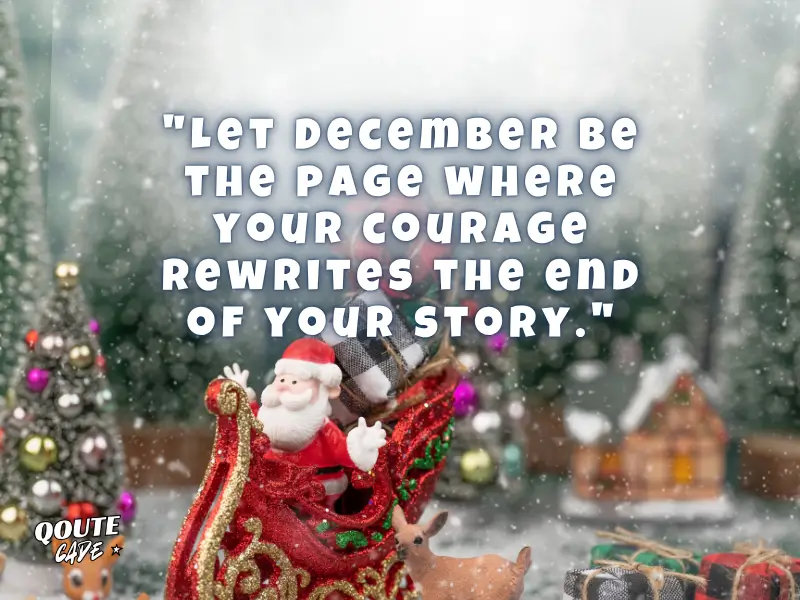 December Inspirational Quotes