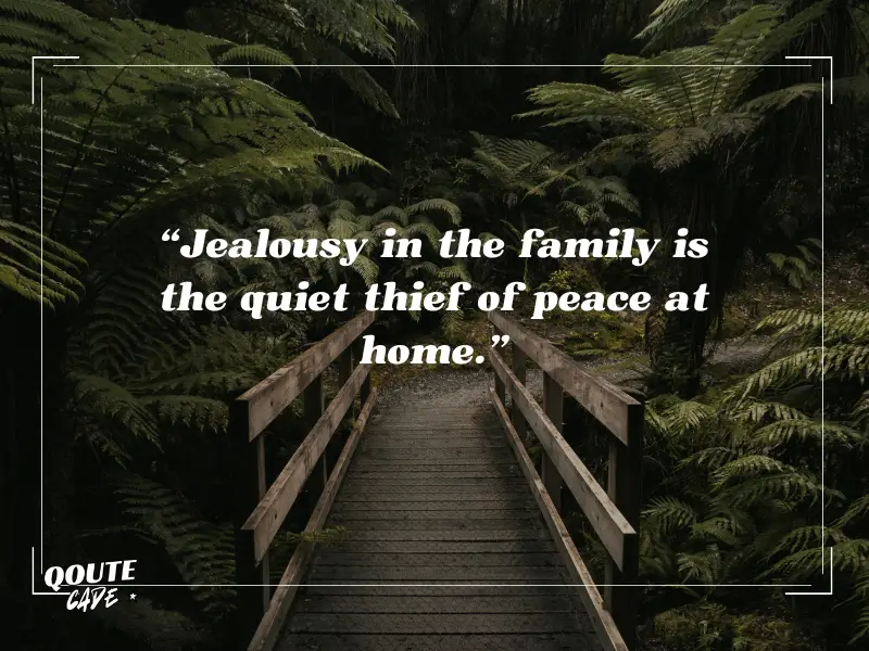 Jealous Family Member Quotes