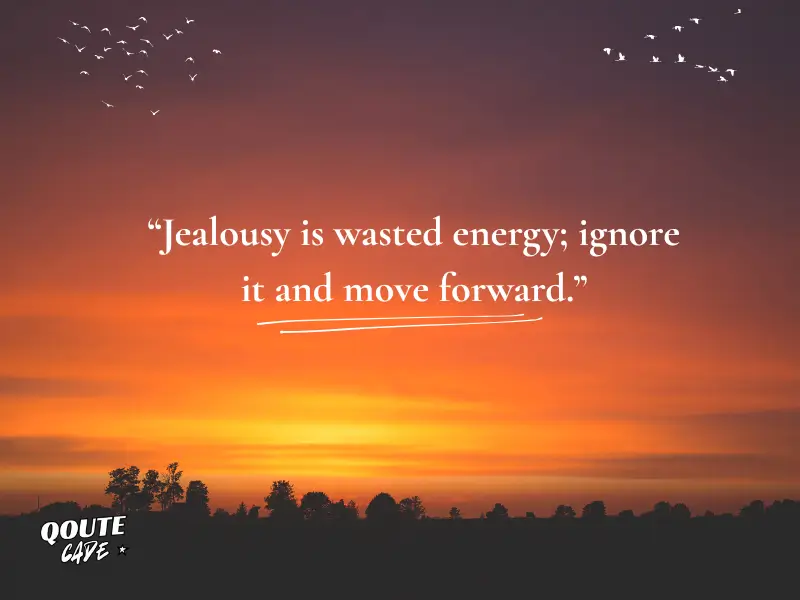 Quotes About Ignoring a Jealous Person