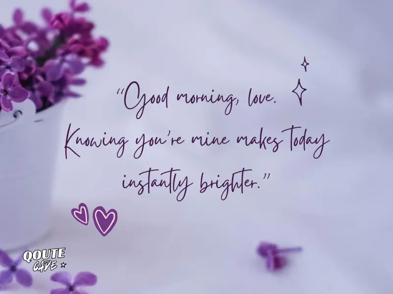 Sweet And Cute Good Morning Messages