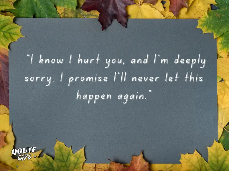 Texts To Say “I’m Sorry”