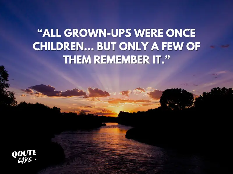 The Little Prince Quotes about Growing Up